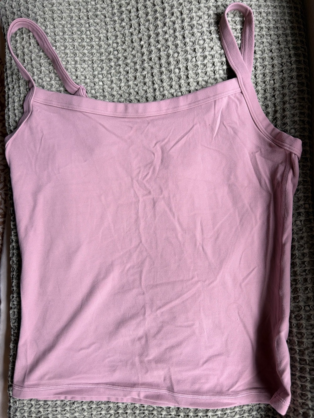 Women's Pink Activewear Camisole Tank Top